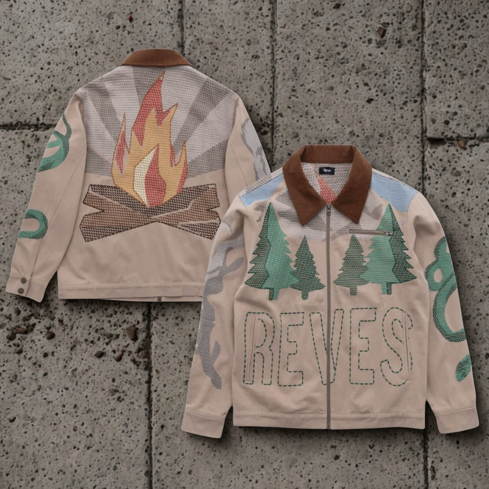 Reves Camp Duck Canvas Trucker Jacket XL NWOT Limited Edition MSRP $260 Outdoor